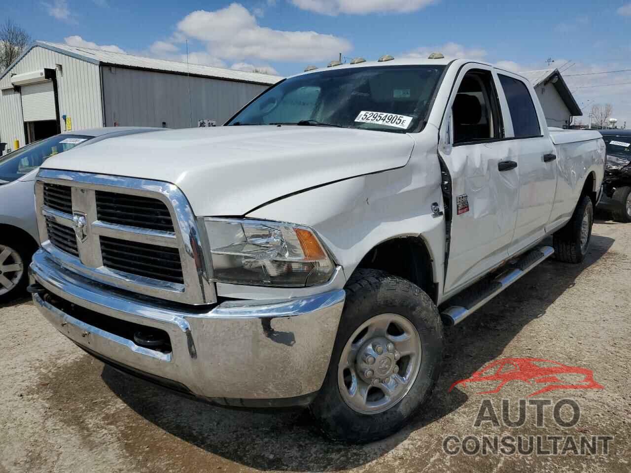 DODGE RAM 2500 2012 - 3C6UD5HL9CG291025