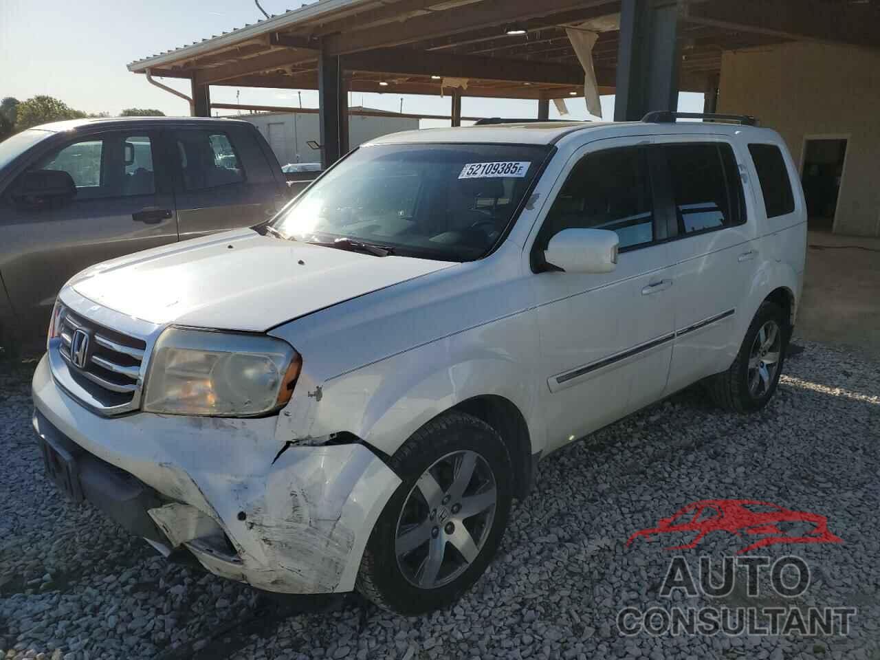 HONDA PILOT 2012 - 5FNYF3H99CB011266