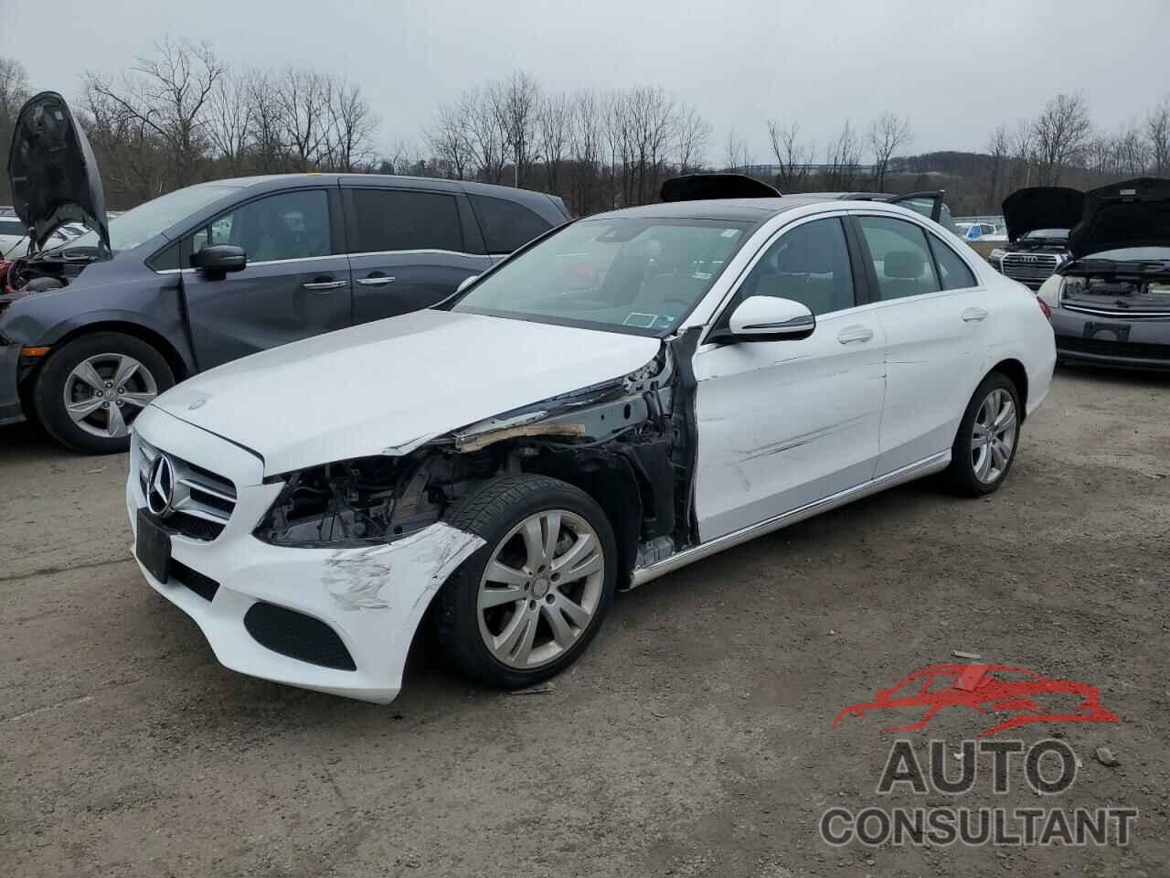 MERCEDES-BENZ C-CLASS 2017 - WDDWF4KB5HR245081