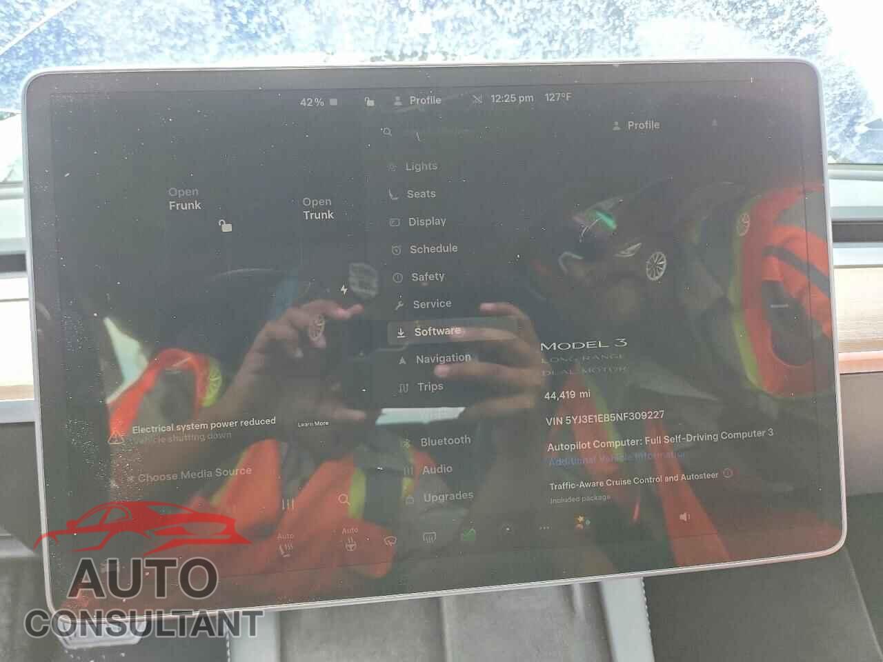 TESLA MODEL 3 2022 - 5YJ3E1EB5NF309227