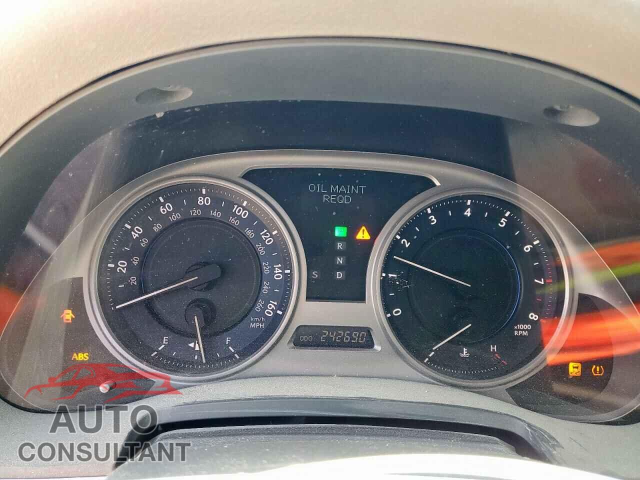 LEXUS IS 2009 - JTHBK262395106786