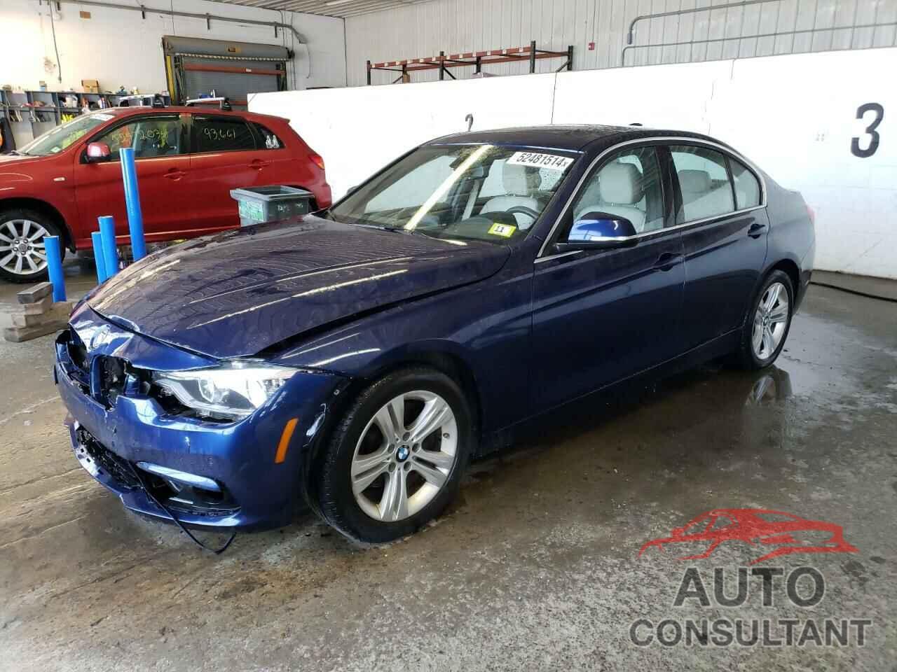 BMW 3 SERIES 2017 - WBA8D9G56HNU58411