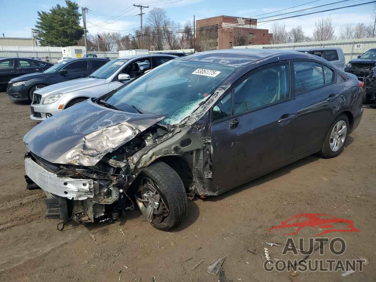 HONDA CIVIC 2013 - 19XFB2F54DE289593