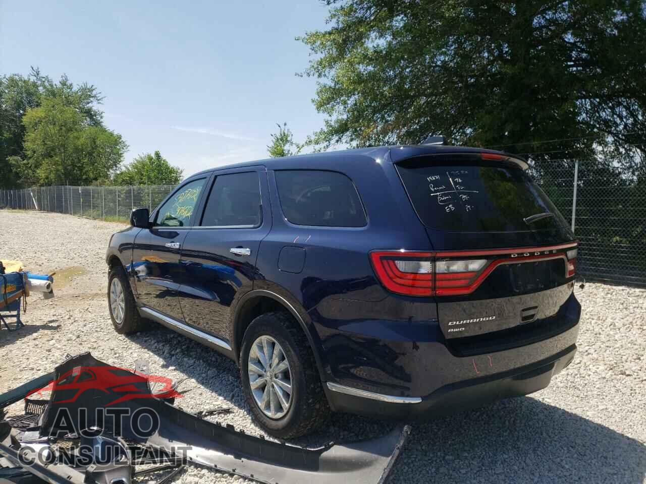DODGE DURANGO 2017 - 1C4RDJAG6HC785535