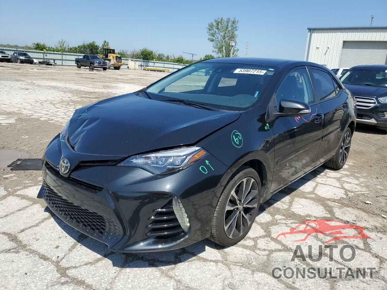 TOYOTA COROLLA 2017 - 5YFBURHE8HP667496