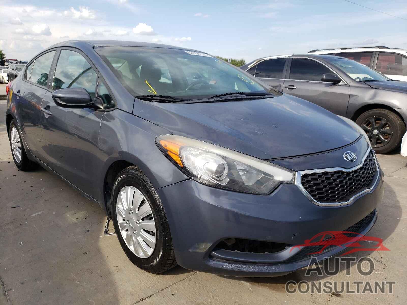 KIA FORTE 2016 - KNAFK4A65G5466550