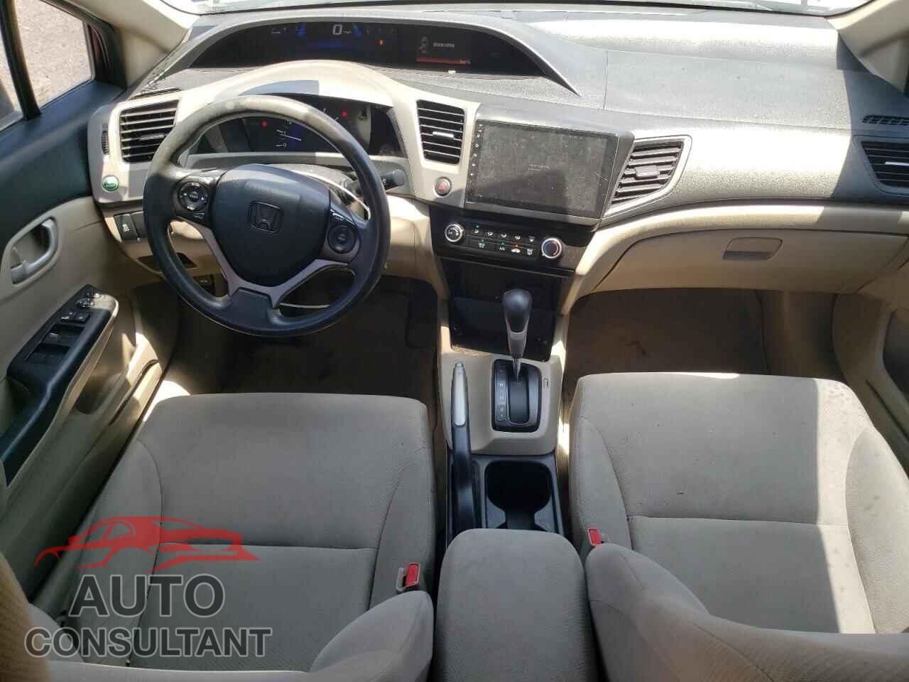 HONDA CIVIC 2012 - 2HGFB2F58CH539096