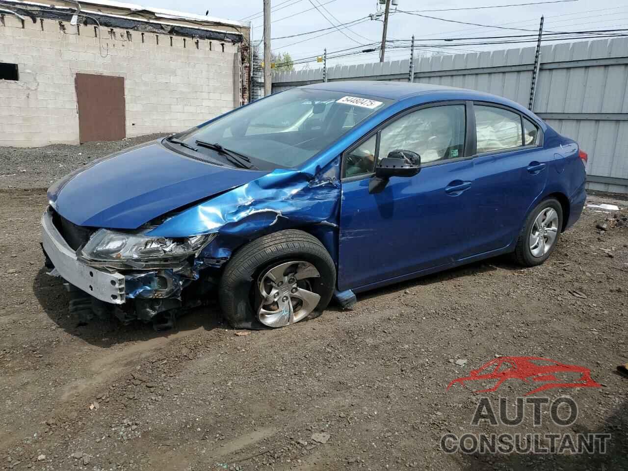 HONDA CIVIC 2013 - 19XFB2F56DE220002