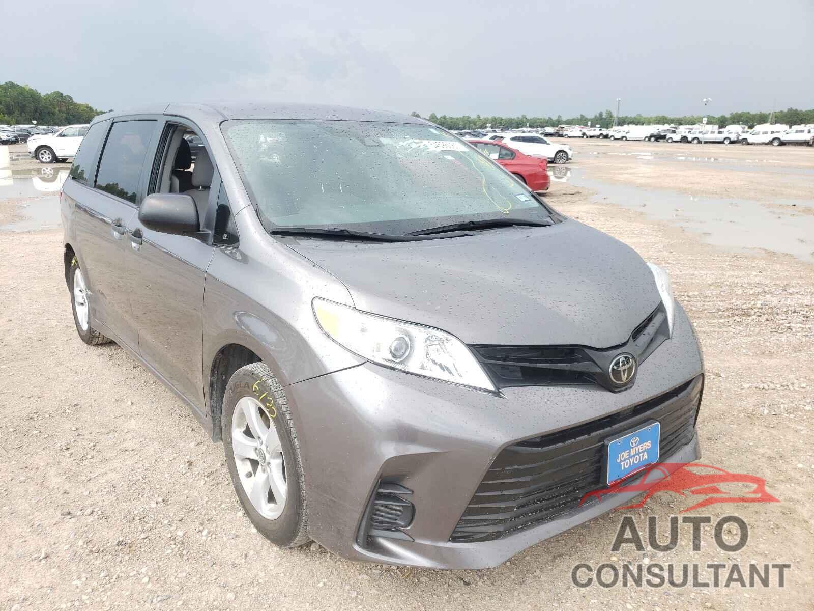 TOYOTA SIENNA 2018 - 5TDZZ3DC0JS949324