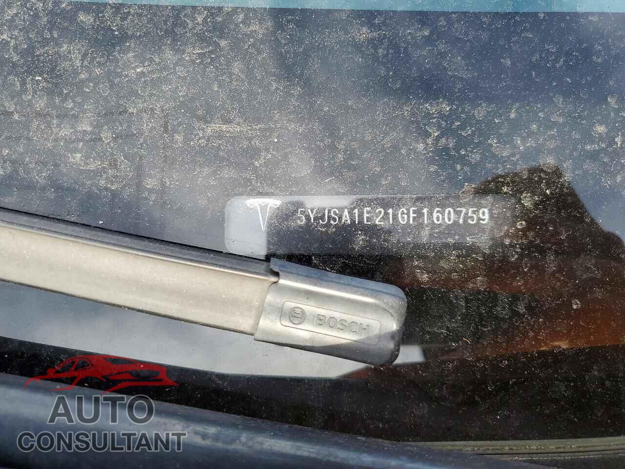 TESLA MODEL S 2016 - 5YJSA1E21GF160759