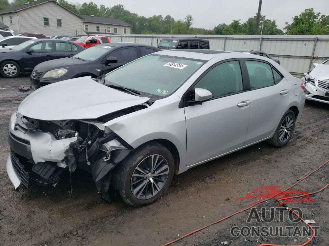 TOYOTA COROLLA 2016 - 2T1BURHE9GC743614