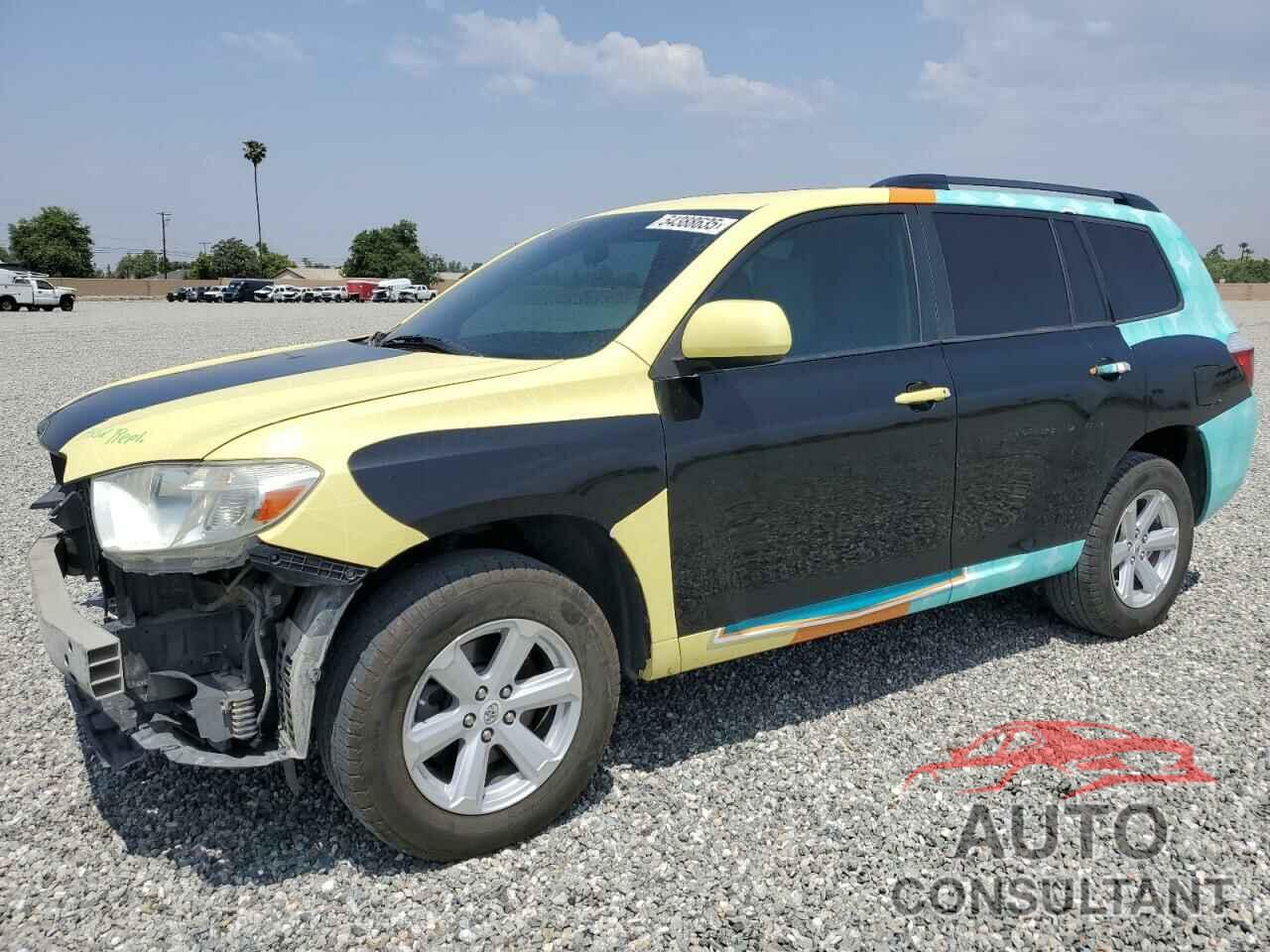 TOYOTA HIGHLANDER 2010 - 5TDKK3EH1AS008142