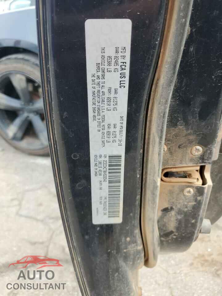 DODGE CHARGER 2019 - 2C3CDXCT8KH526542
