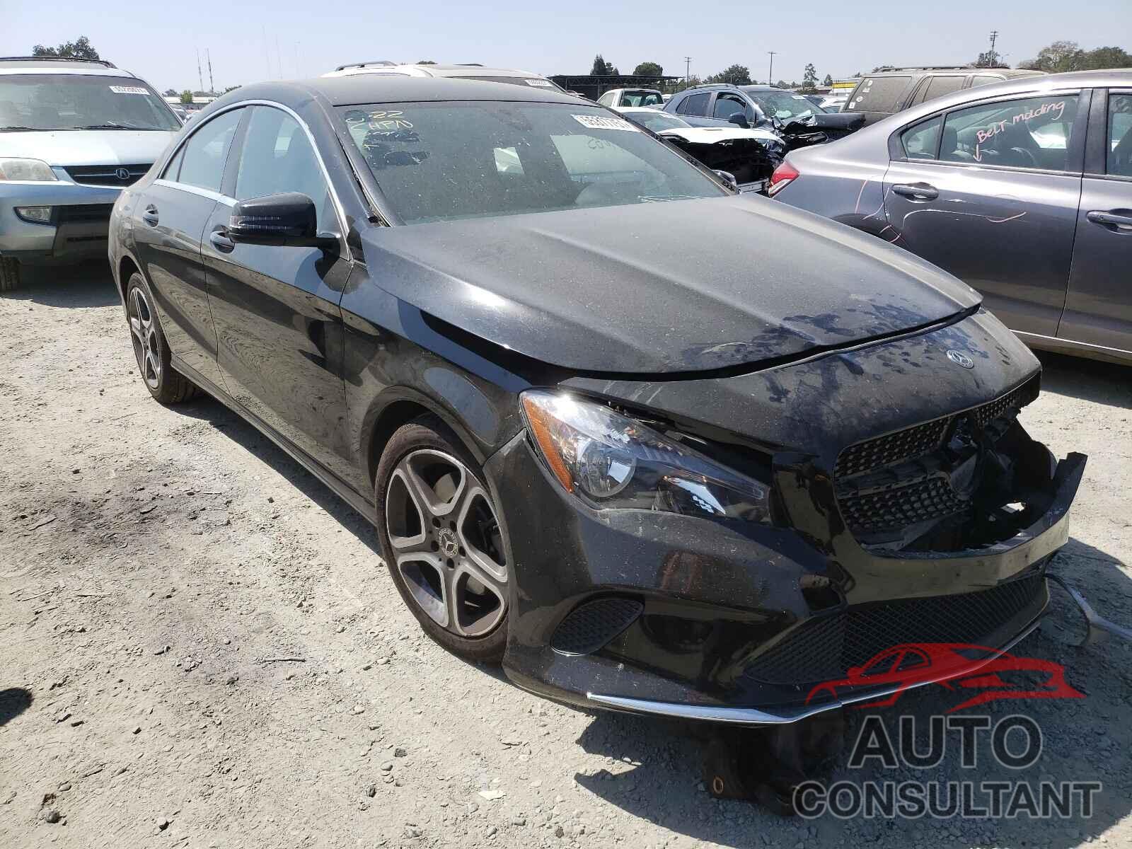 MERCEDES-BENZ CLA-CLASS 2018 - WDDSJ4EB1JN684767