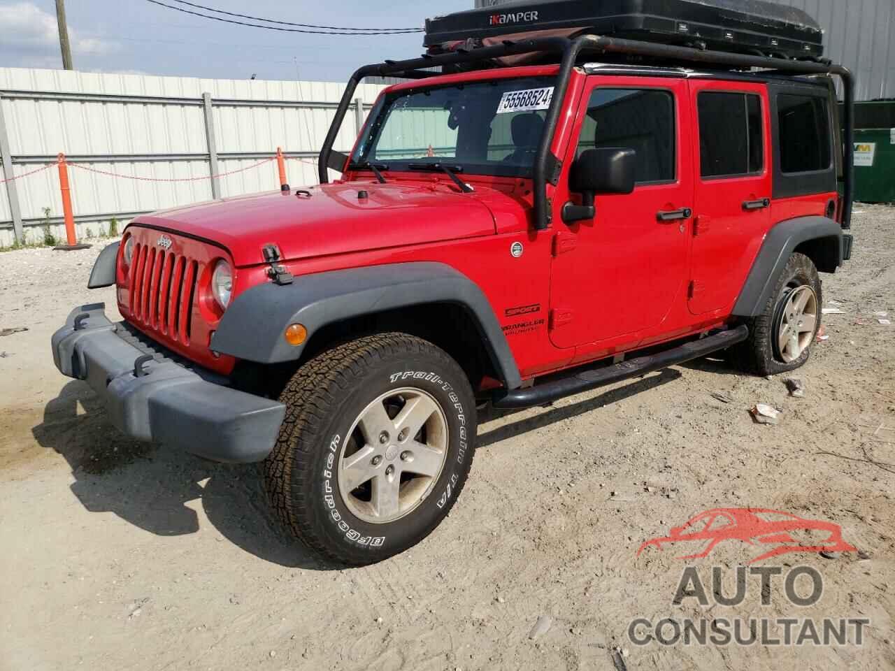 JEEP WRANGLER 2017 - 1C4BJWDG5HL670881