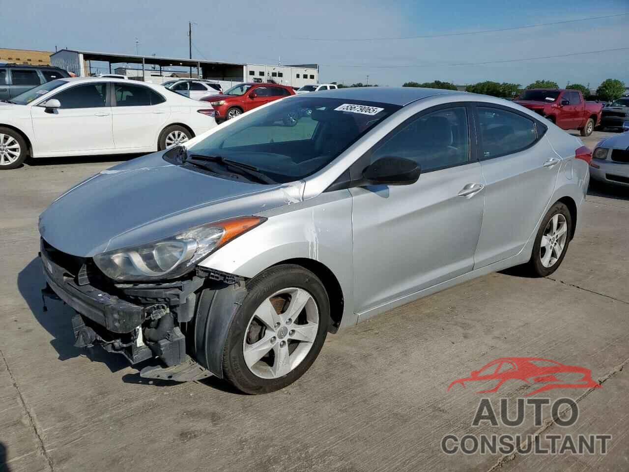 HYUNDAI ELANTRA 2013 - KMHDH4AE3DU823530