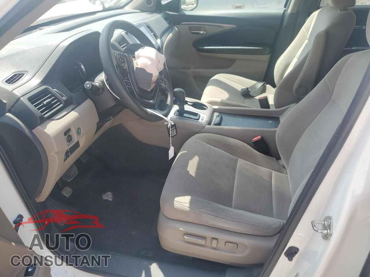 HONDA PILOT 2016 - 5FNYF5H41GB032764