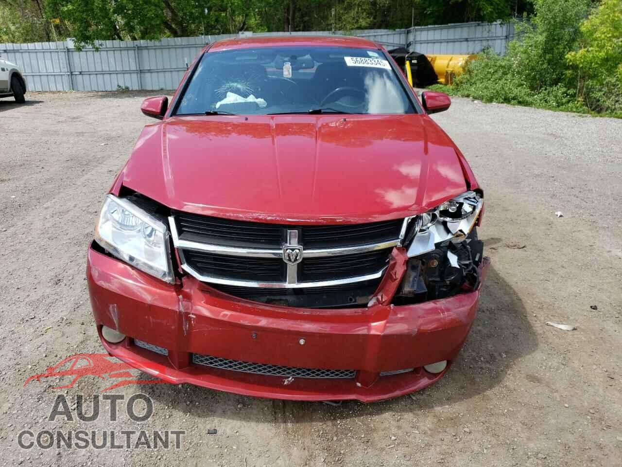DODGE AVENGER 2012 - 1C3CDZCB3CN258544