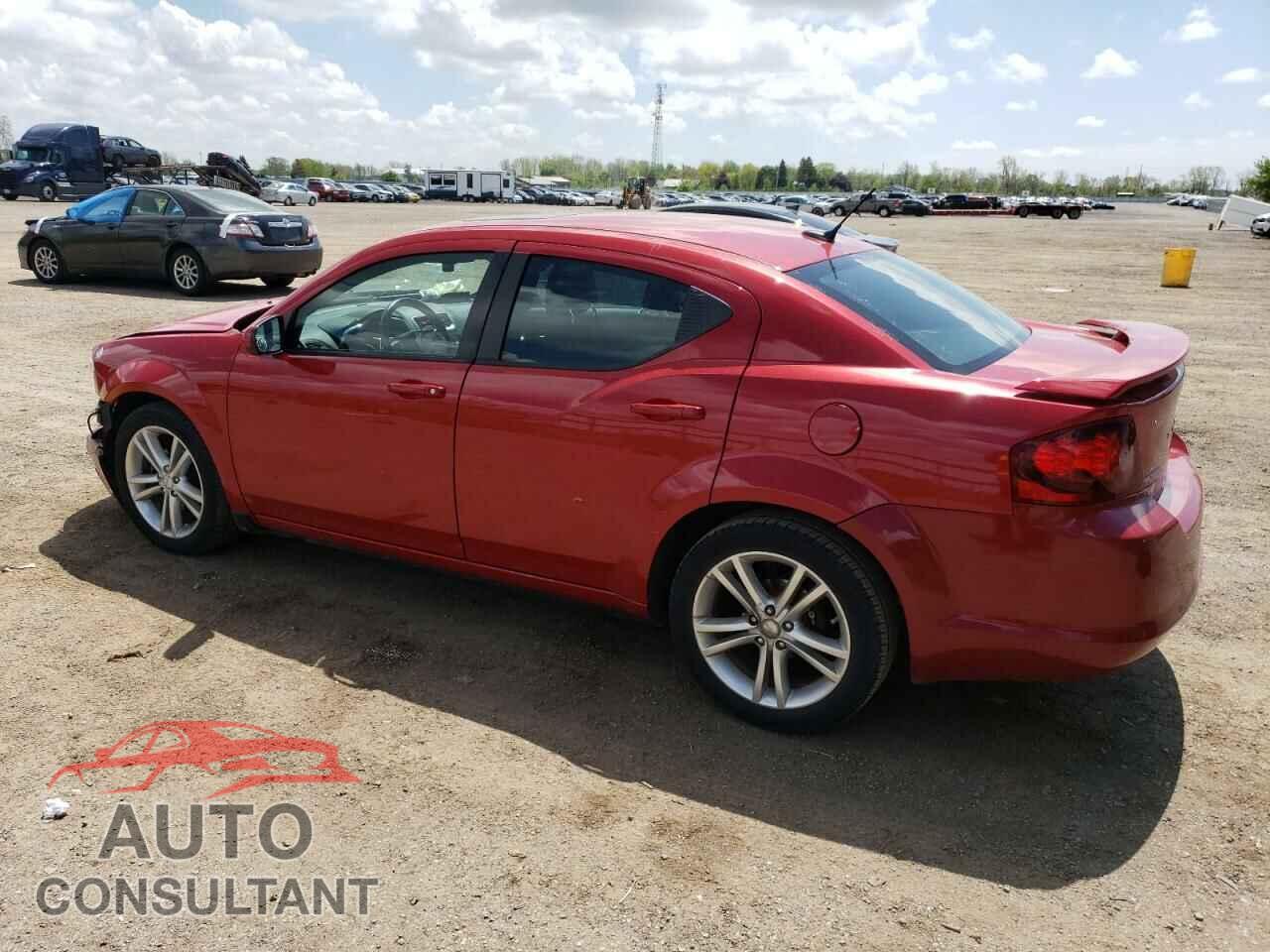 DODGE AVENGER 2012 - 1C3CDZCB3CN258544
