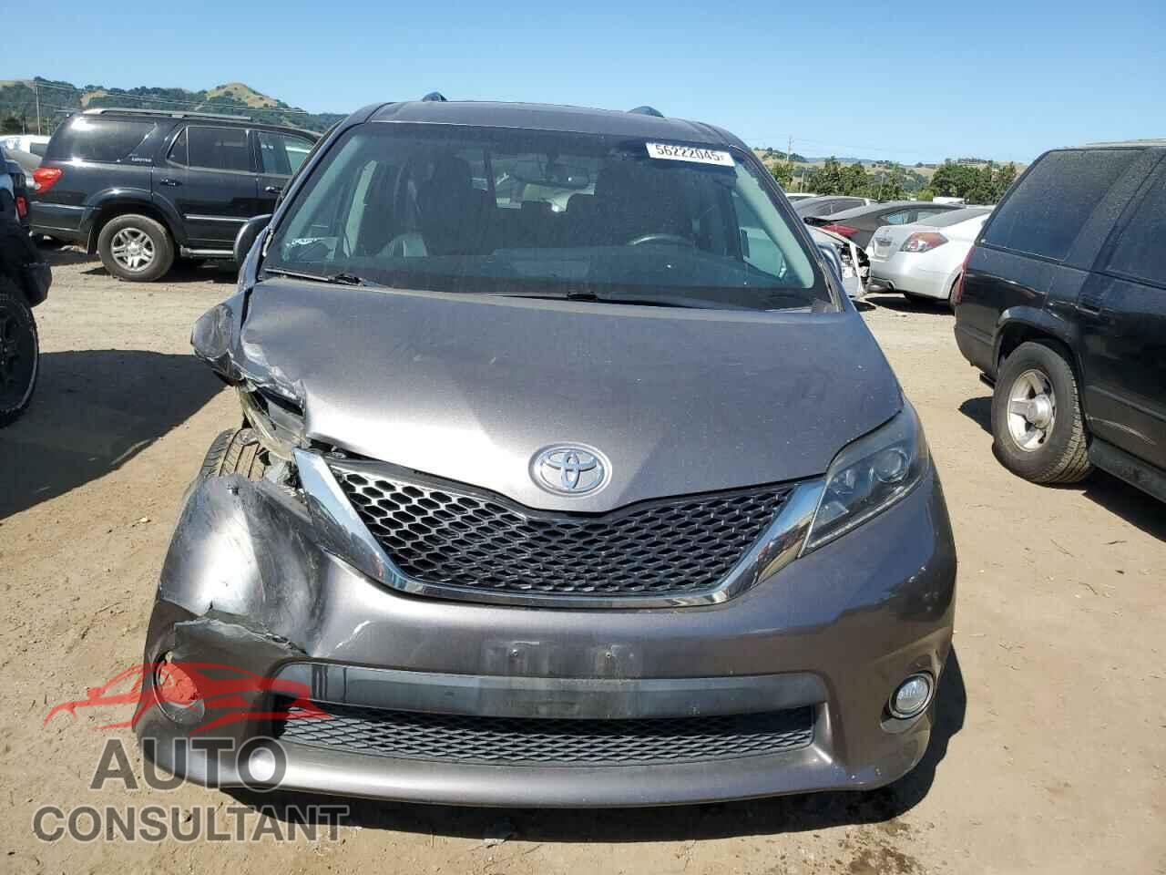 TOYOTA SIENNA 2017 - 5TDXZ3DC5HS766941