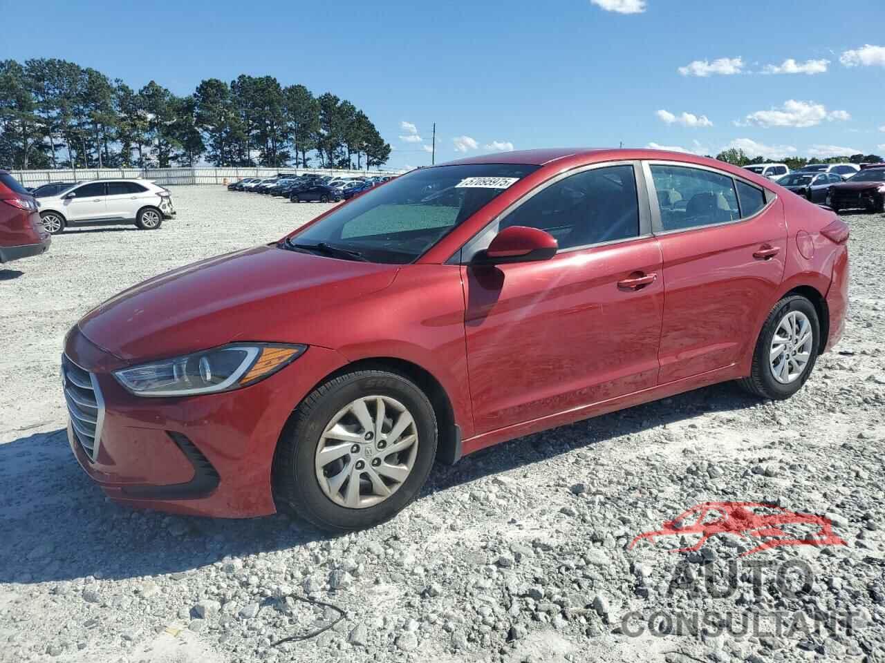 HYUNDAI ELANTRA 2017 - KMHD74LF5HU353290