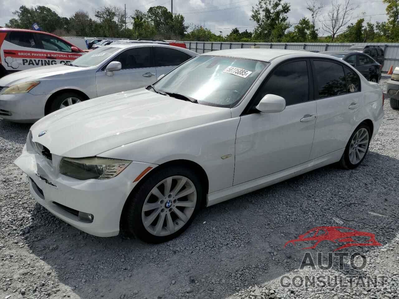 BMW 3 SERIES 2011 - WBAPH7C5XBE850681