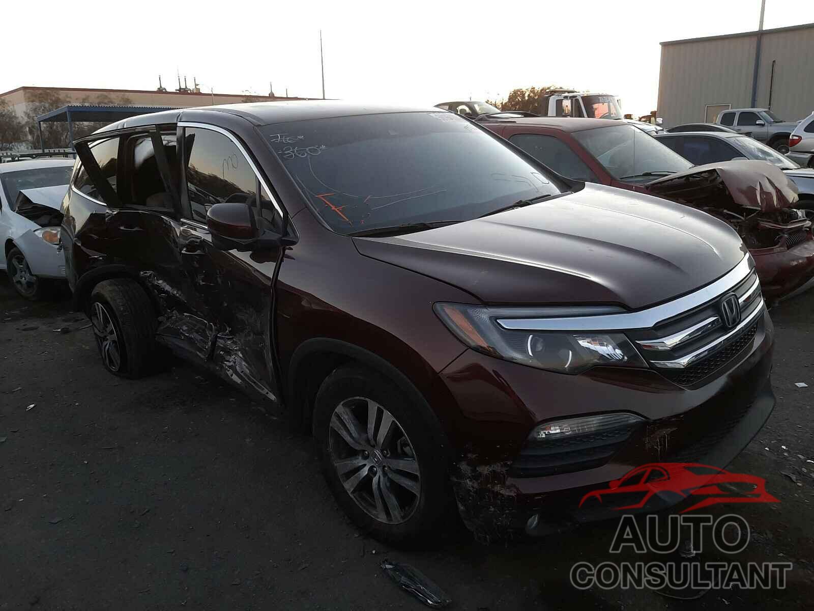 HONDA PILOT 2016 - 5FNYF6H44GB011218