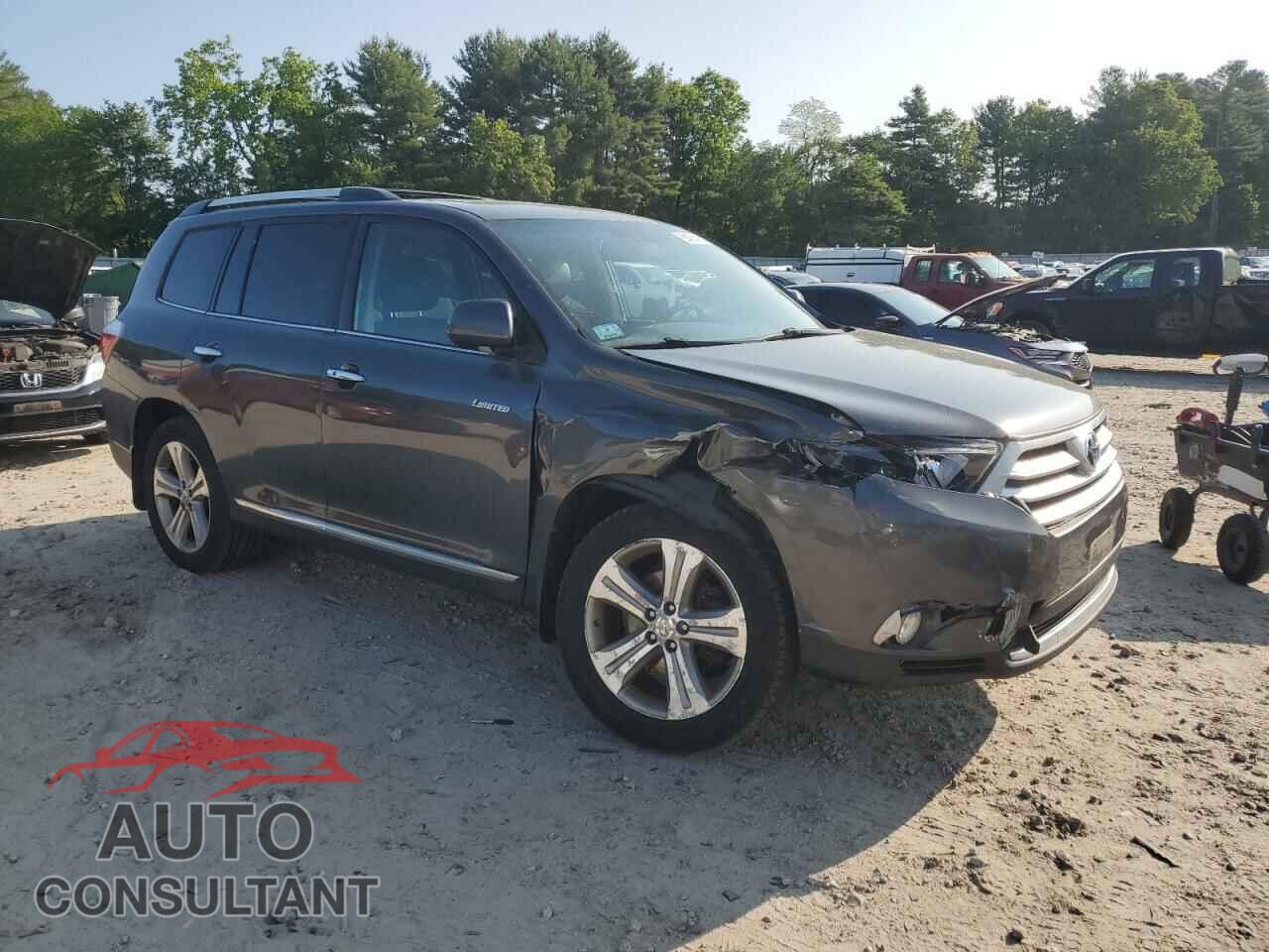 TOYOTA HIGHLANDER 2012 - 5TDDK3EH0CS142748