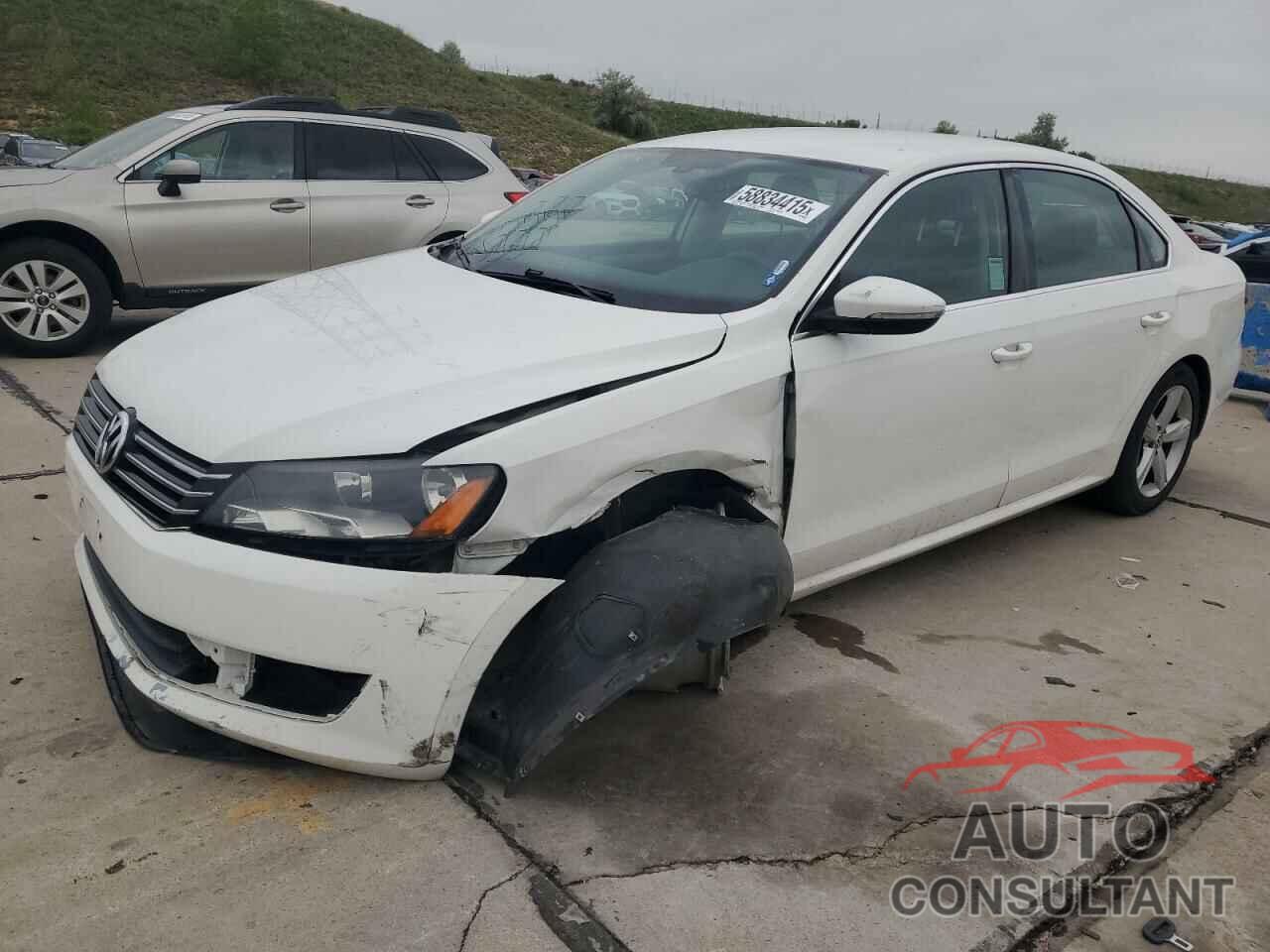 VOLKSWAGEN PASSAT 2012 - 1VWBP7A39CC096748