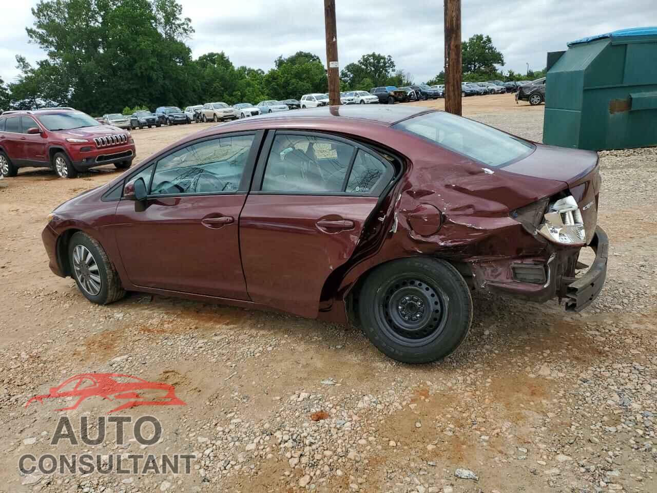 HONDA CIVIC 2012 - 2HGFB2F50CH606824