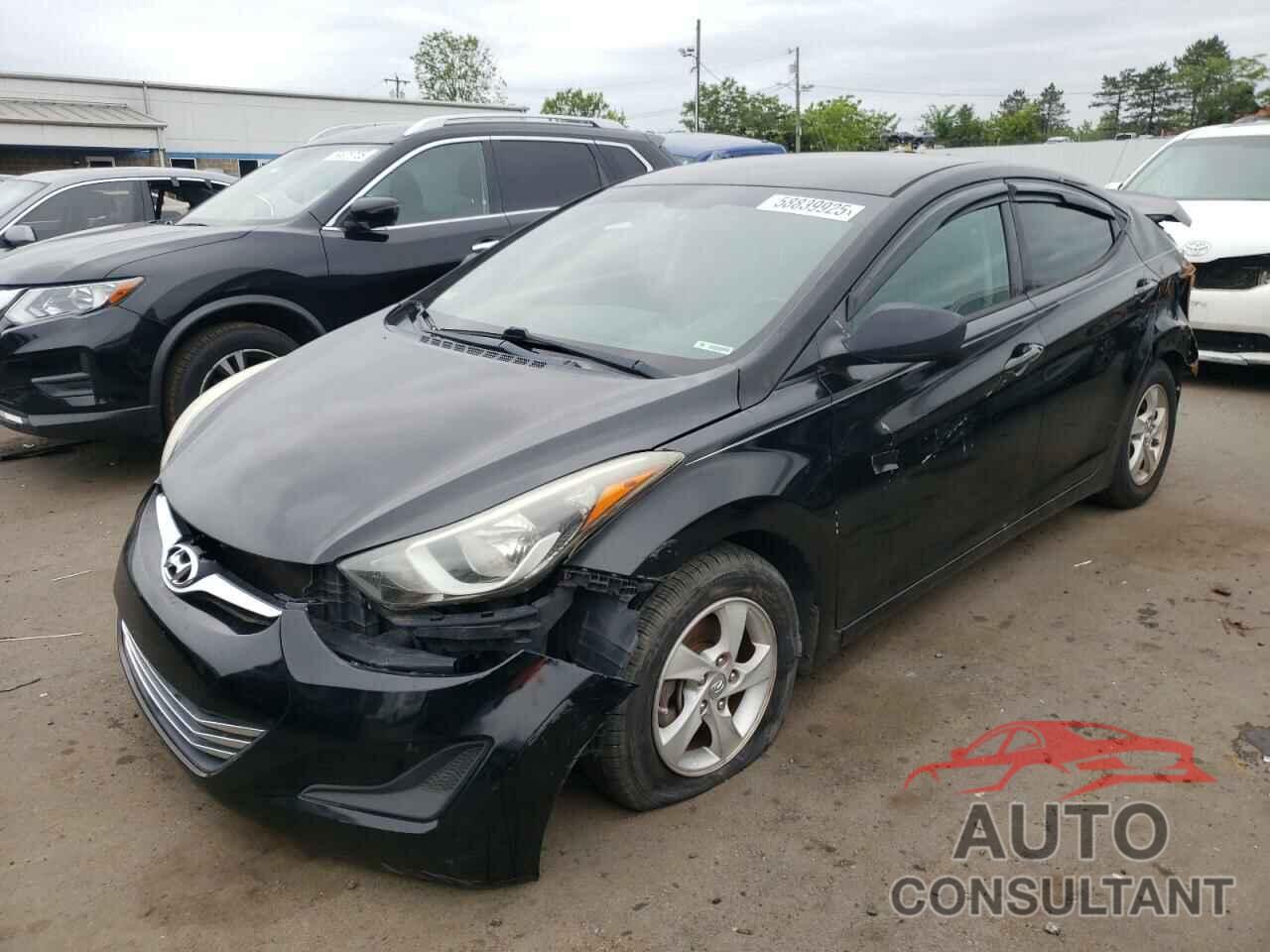HYUNDAI ELANTRA 2014 - KMHDH4AE3EU170361