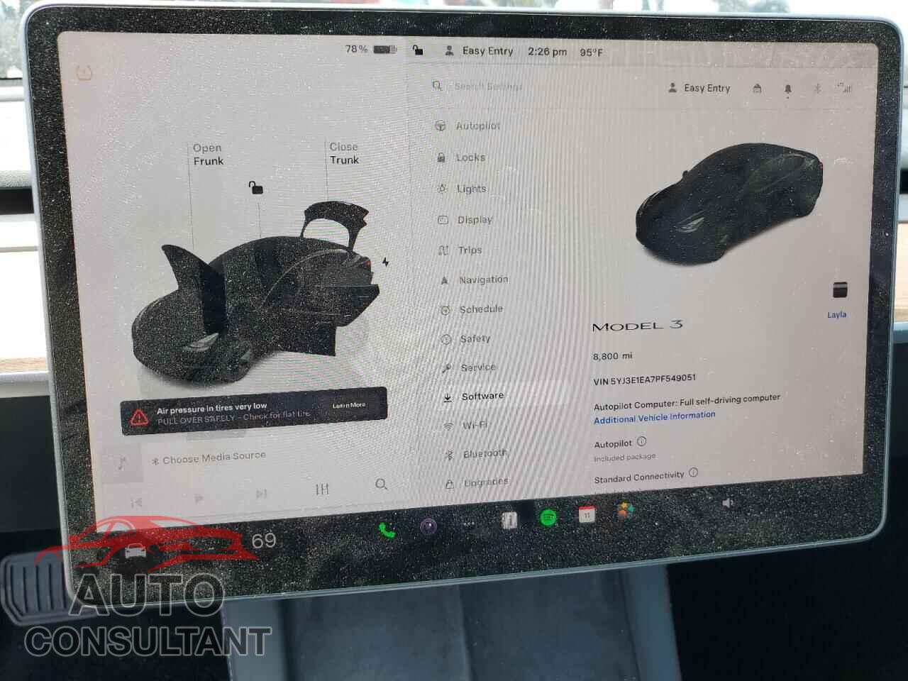 TESLA MODEL 3 2023 - 5YJ3E1EA7PF549051