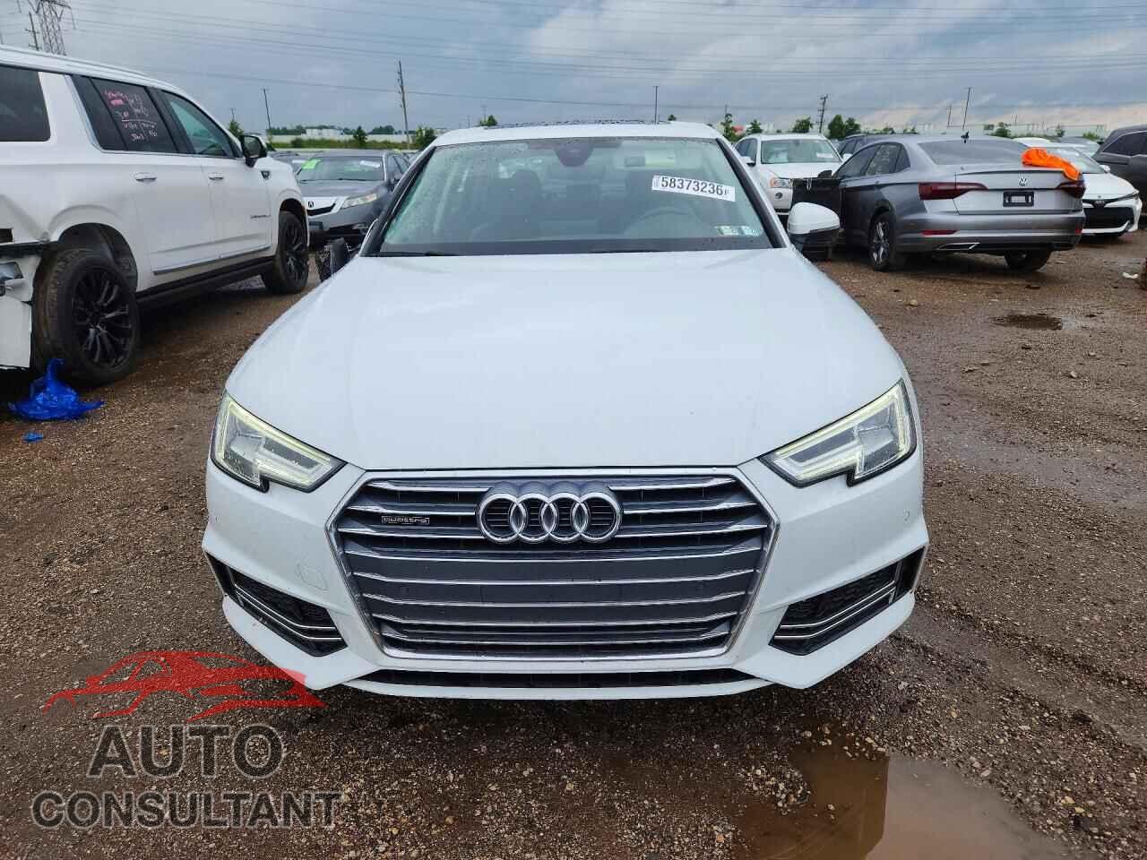 AUDI A4 2018 - WAUENAF41JA145192