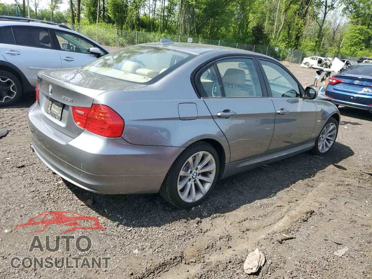 BMW 3 SERIES 2011 - WBAPK5C59BF124407
