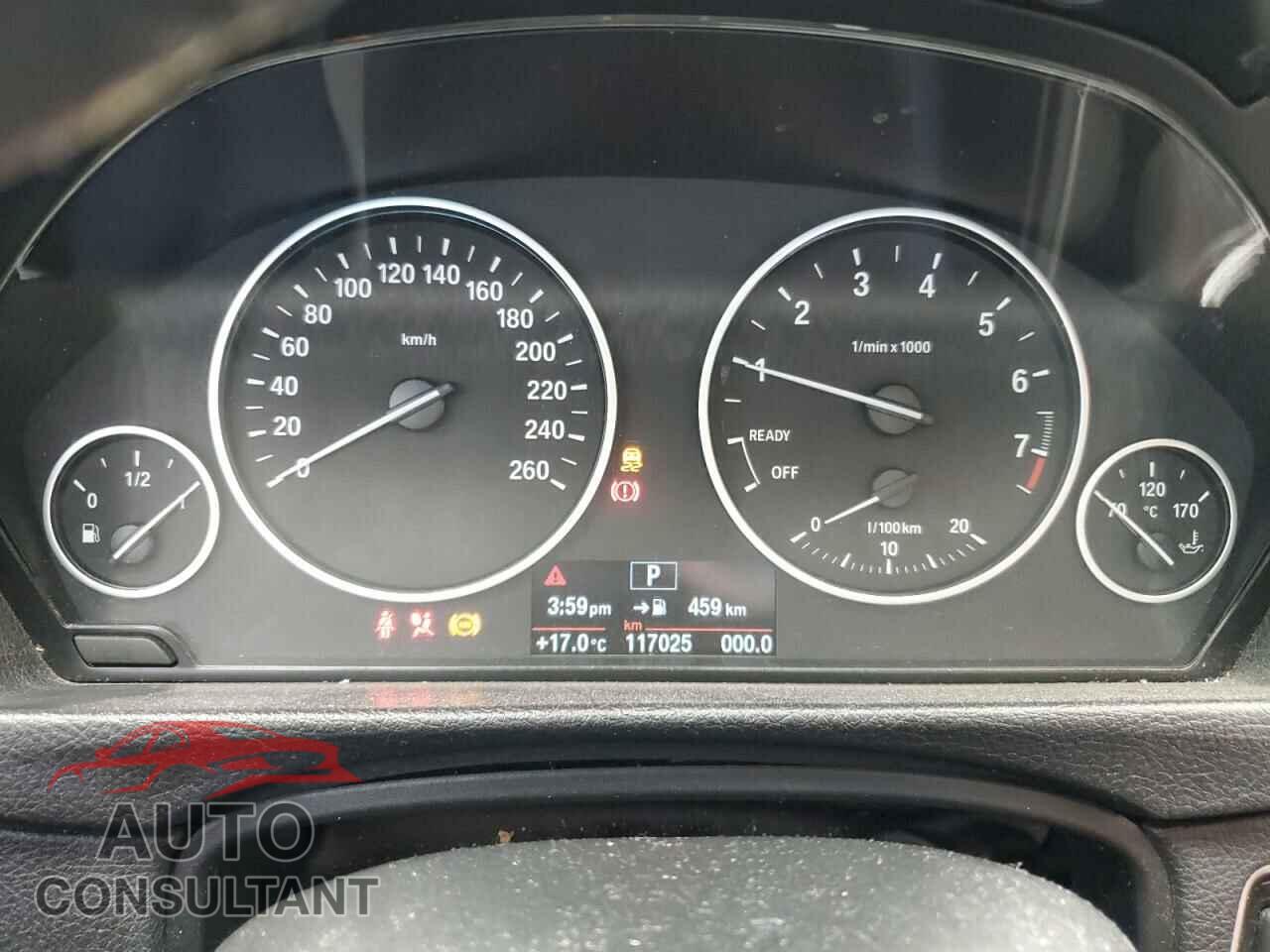 BMW 3 SERIES 2013 - WBA3C3C51DF978651