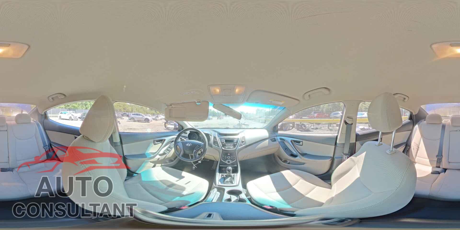 HYUNDAI ELANTRA 2016 - 5NPDH4AE9GH760601