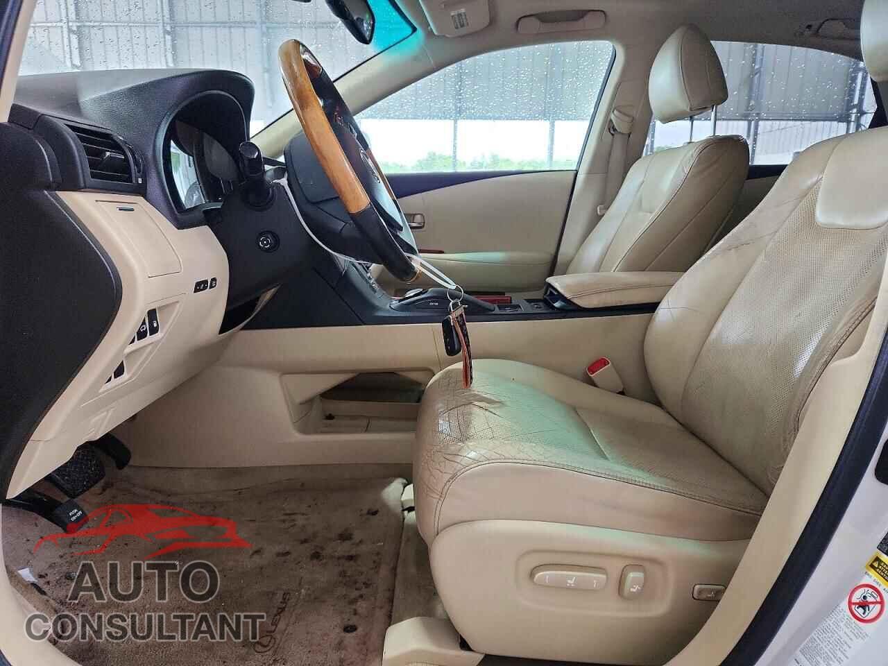 LEXUS RX350 2010 - 2T2BK1BAXAC036327