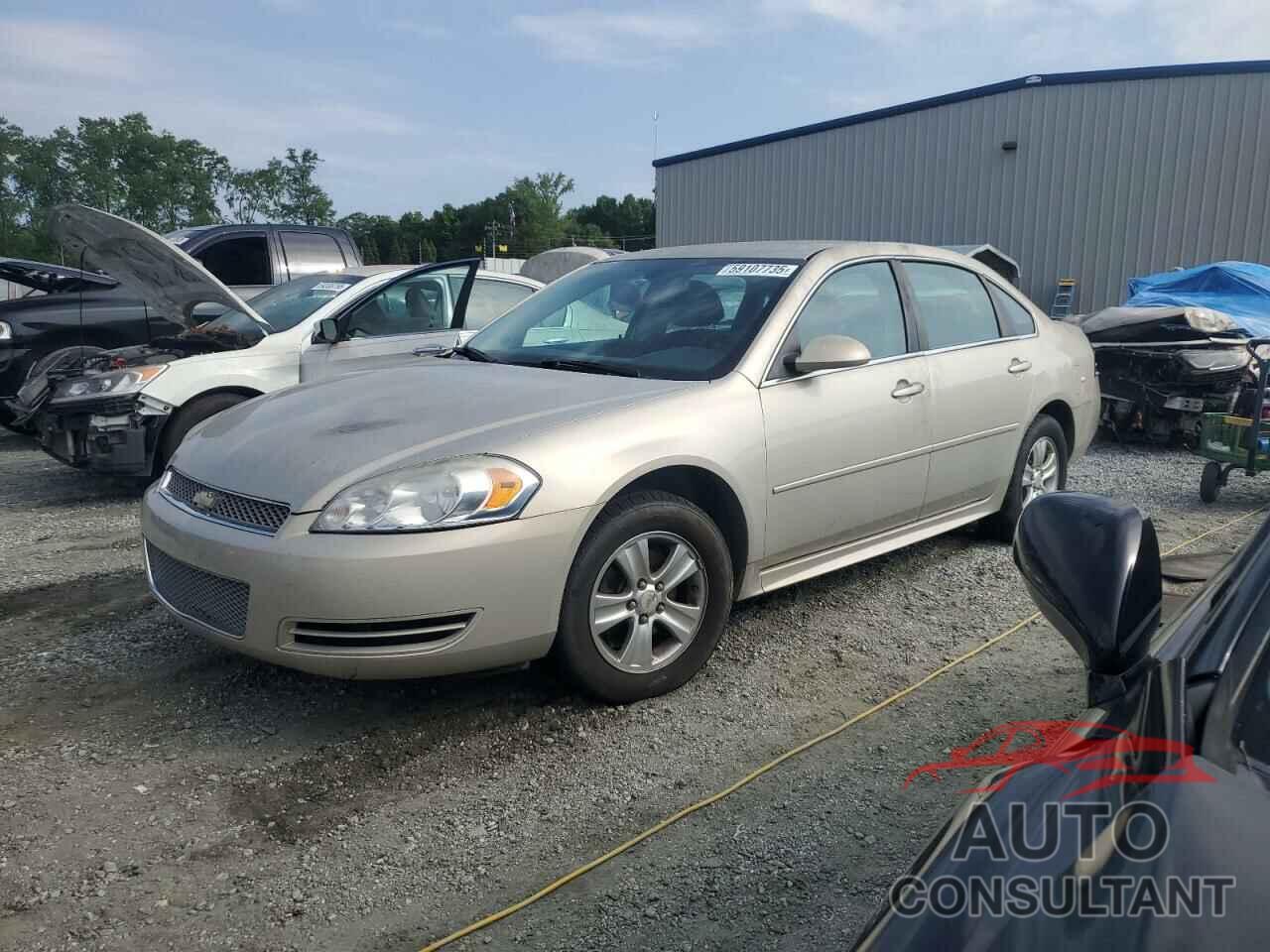 CHEVROLET IMPALA 2012 - 2G1WF5E31C1221875