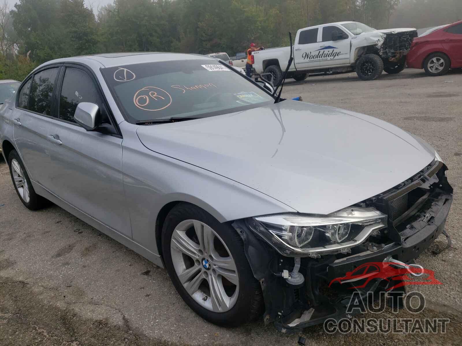 BMW 3 SERIES 2016 - WBA8E3G52GNU02622