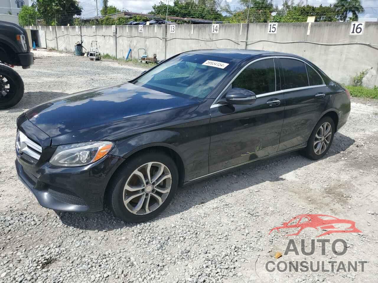 MERCEDES-BENZ C-CLASS 2017 - 55SWF4KB7HU183195