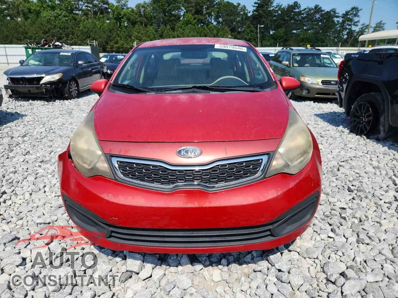 KIA RIO 2013 - KNADN4A39D6123086