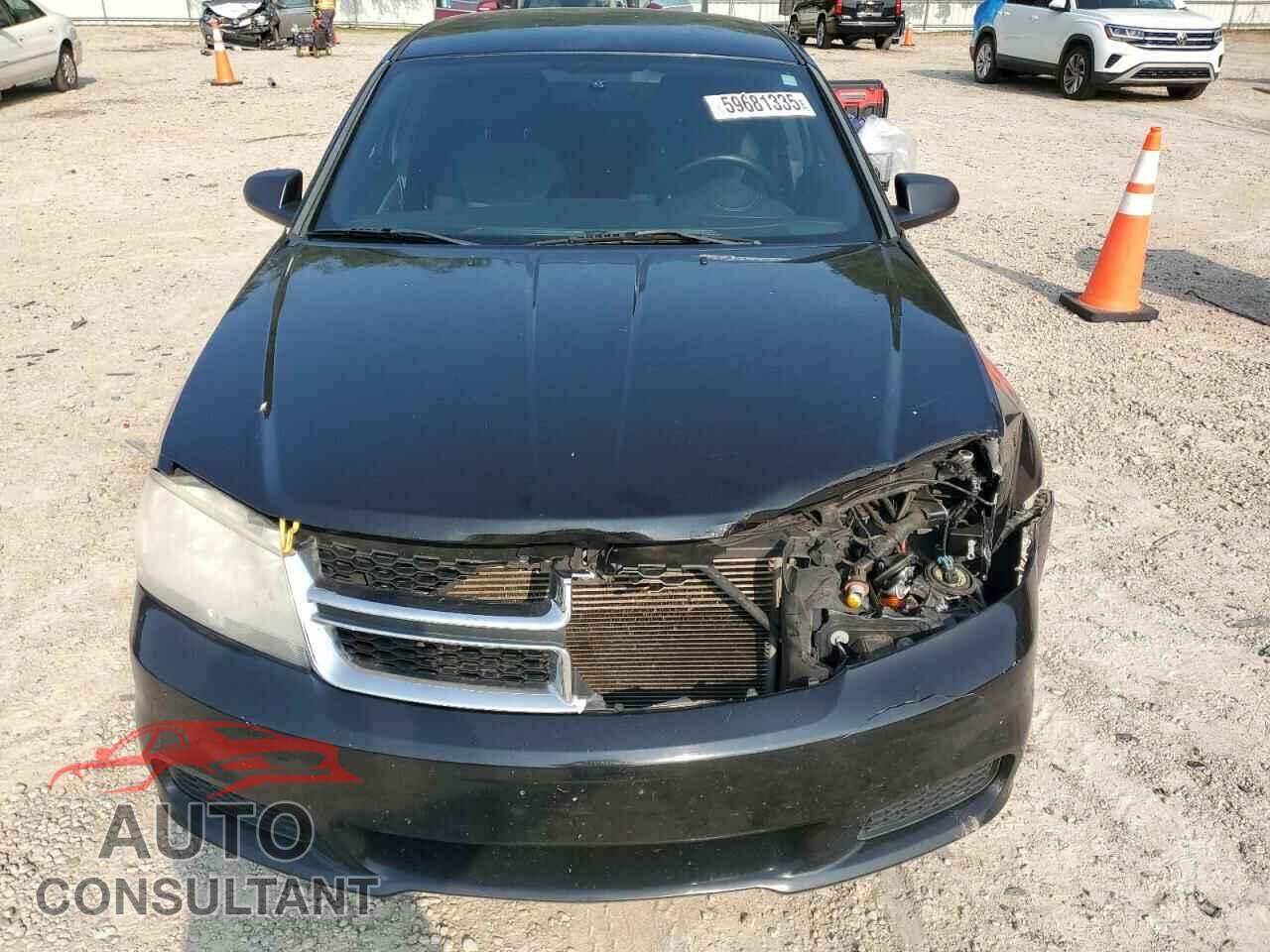 DODGE AVENGER 2013 - 1C3CDZAB4DN667012