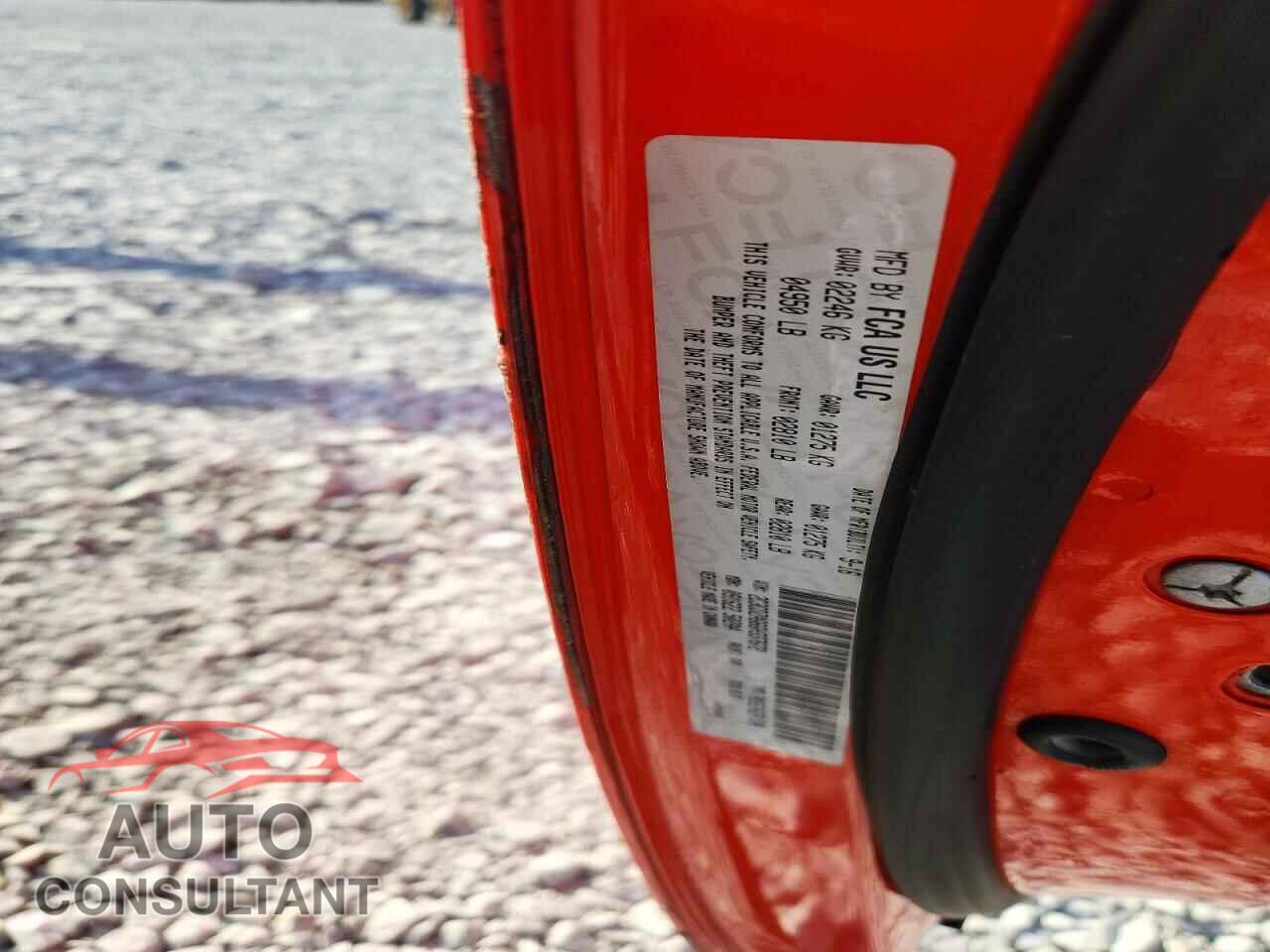 DODGE CHALLENGER 2016 - 2C3CDZAG6GH337672