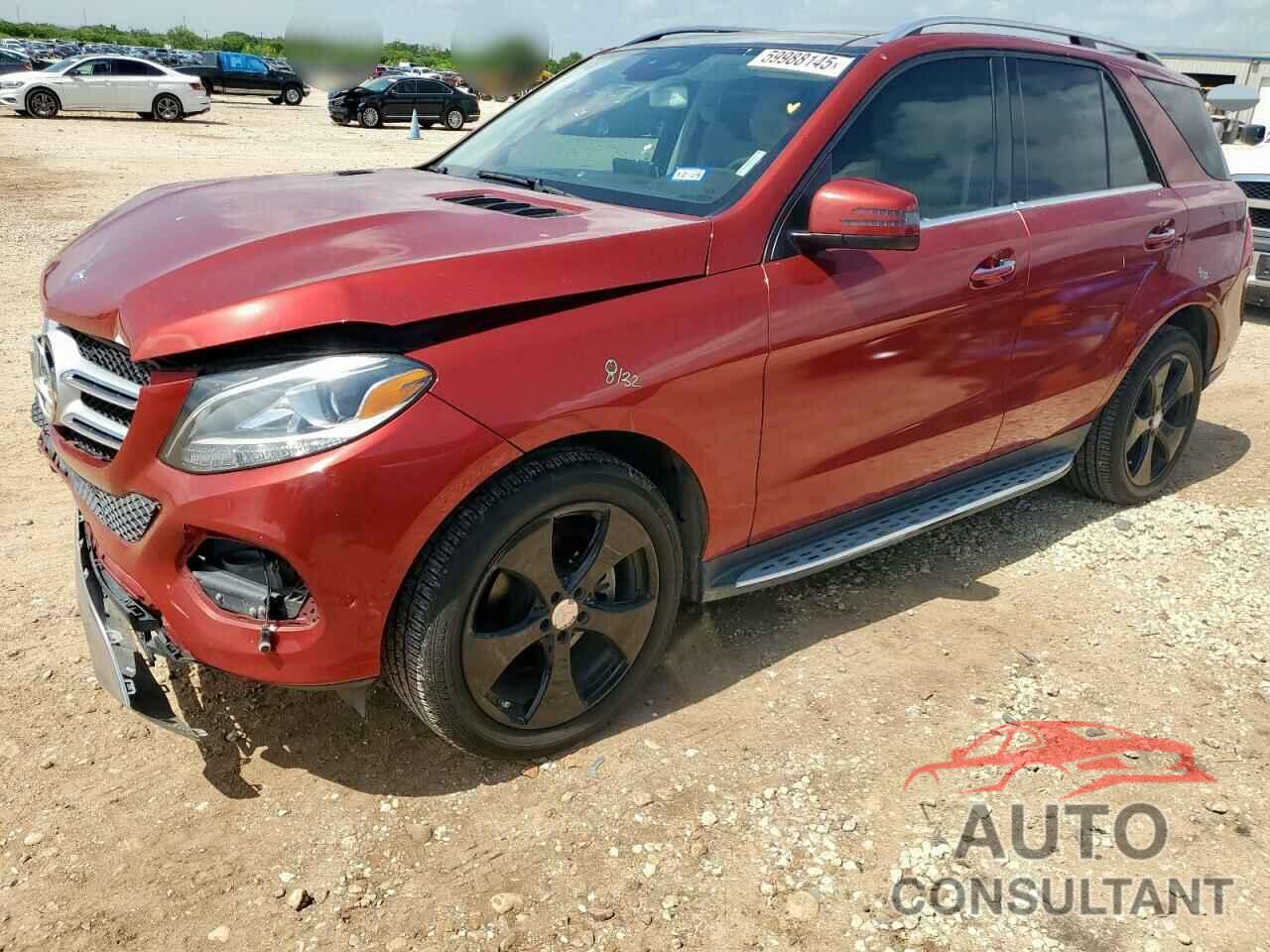 MERCEDES-BENZ GLE-CLASS 2016 - 4JGDA5HB3GA809266