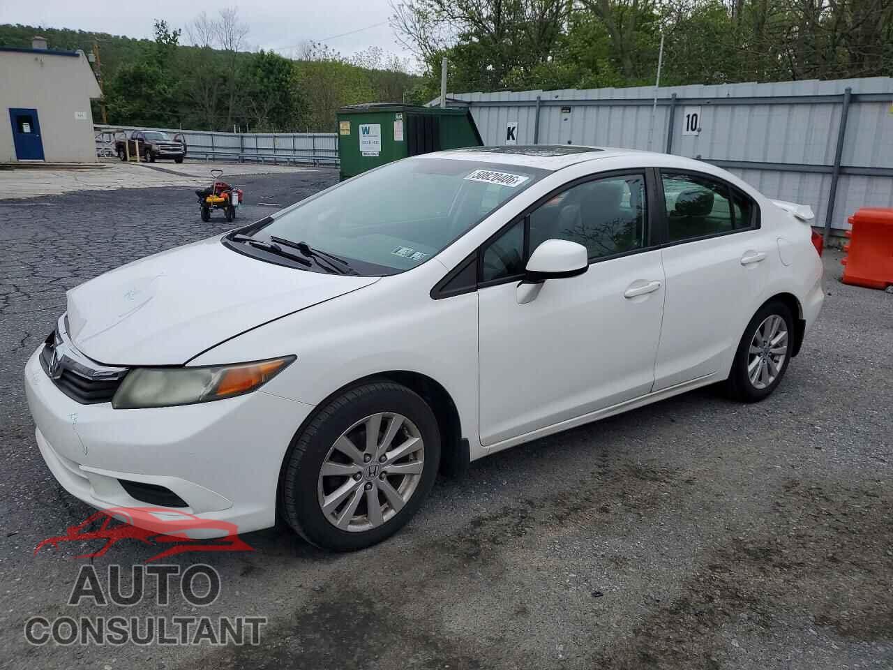 HONDA CIVIC 2012 - 2HGFB2F90CH501445