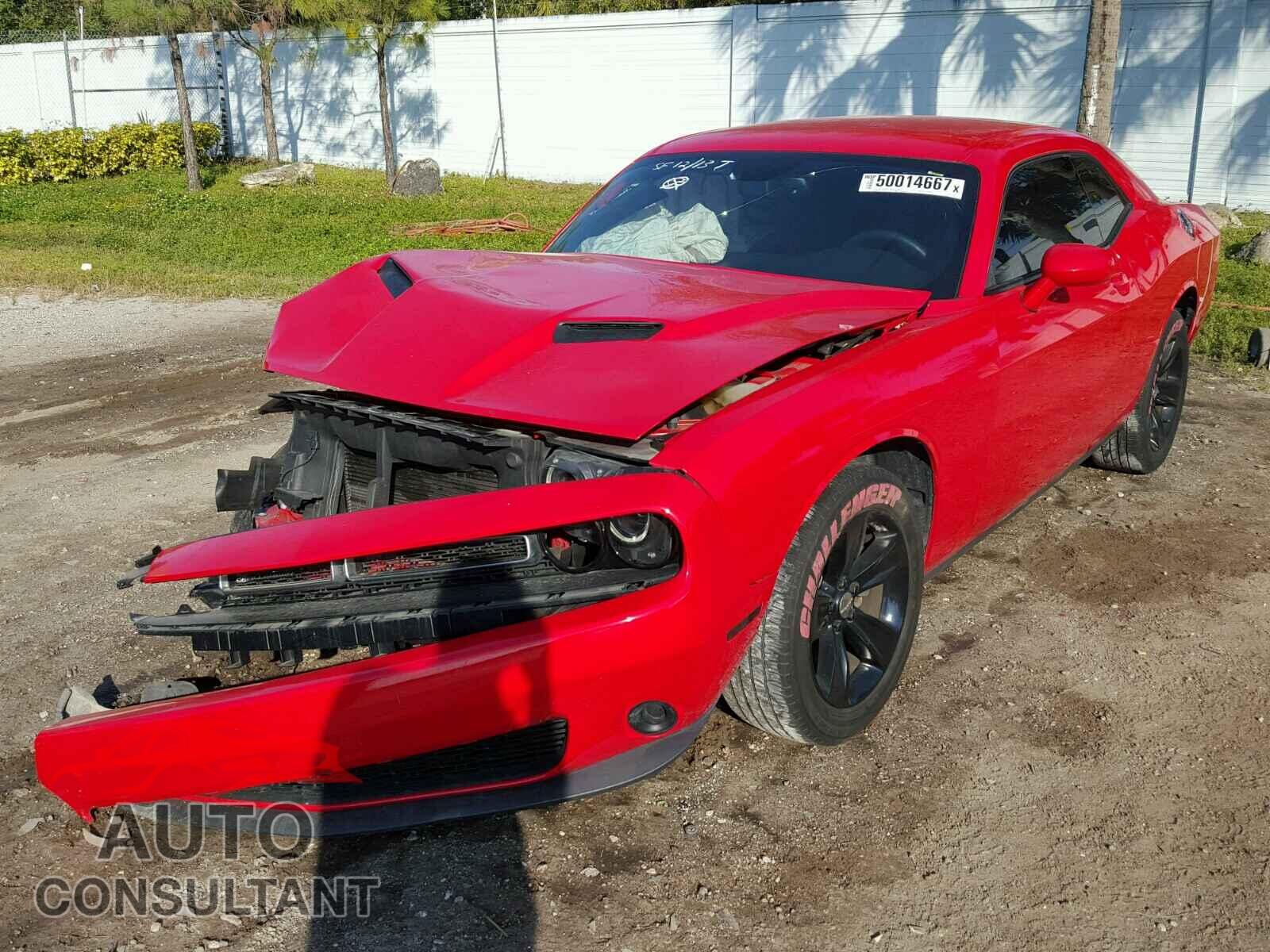 DODGE CHALLENGER 2016 - 2C3CDZAG9GH171700