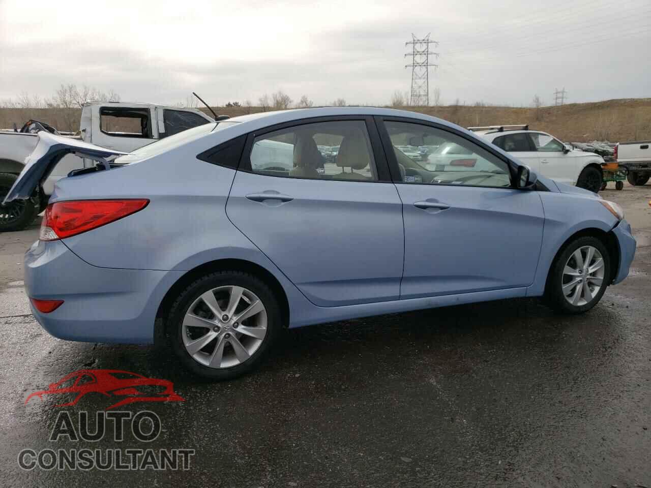 HYUNDAI ACCENT 2012 - KMHCU4AE7CU138100