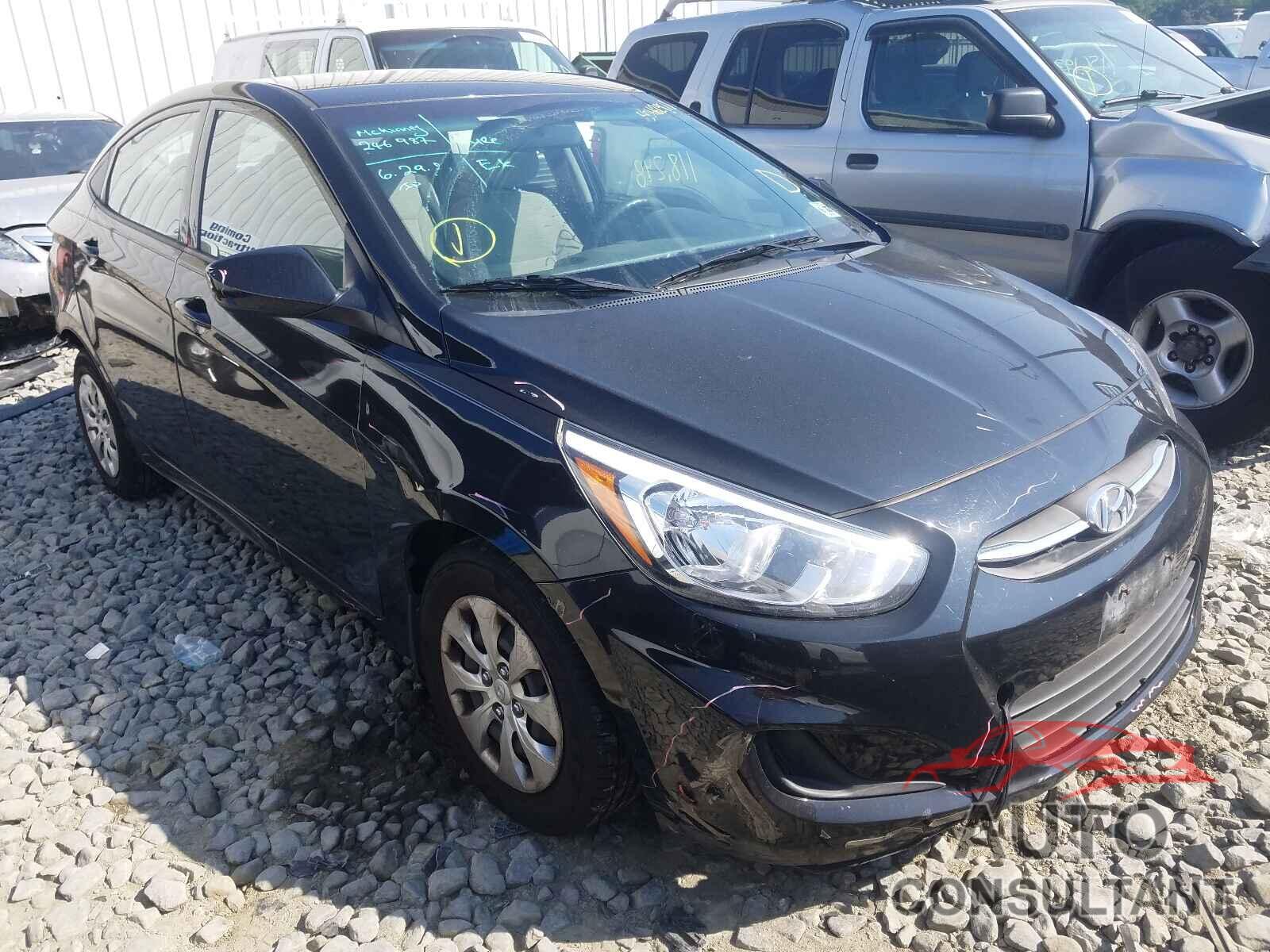 HYUNDAI ACCENT 2017 - KMHCT4AE0HU275650