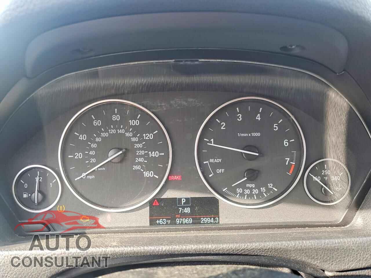 BMW 3 SERIES 2014 - WBA3C3C5XEF987477