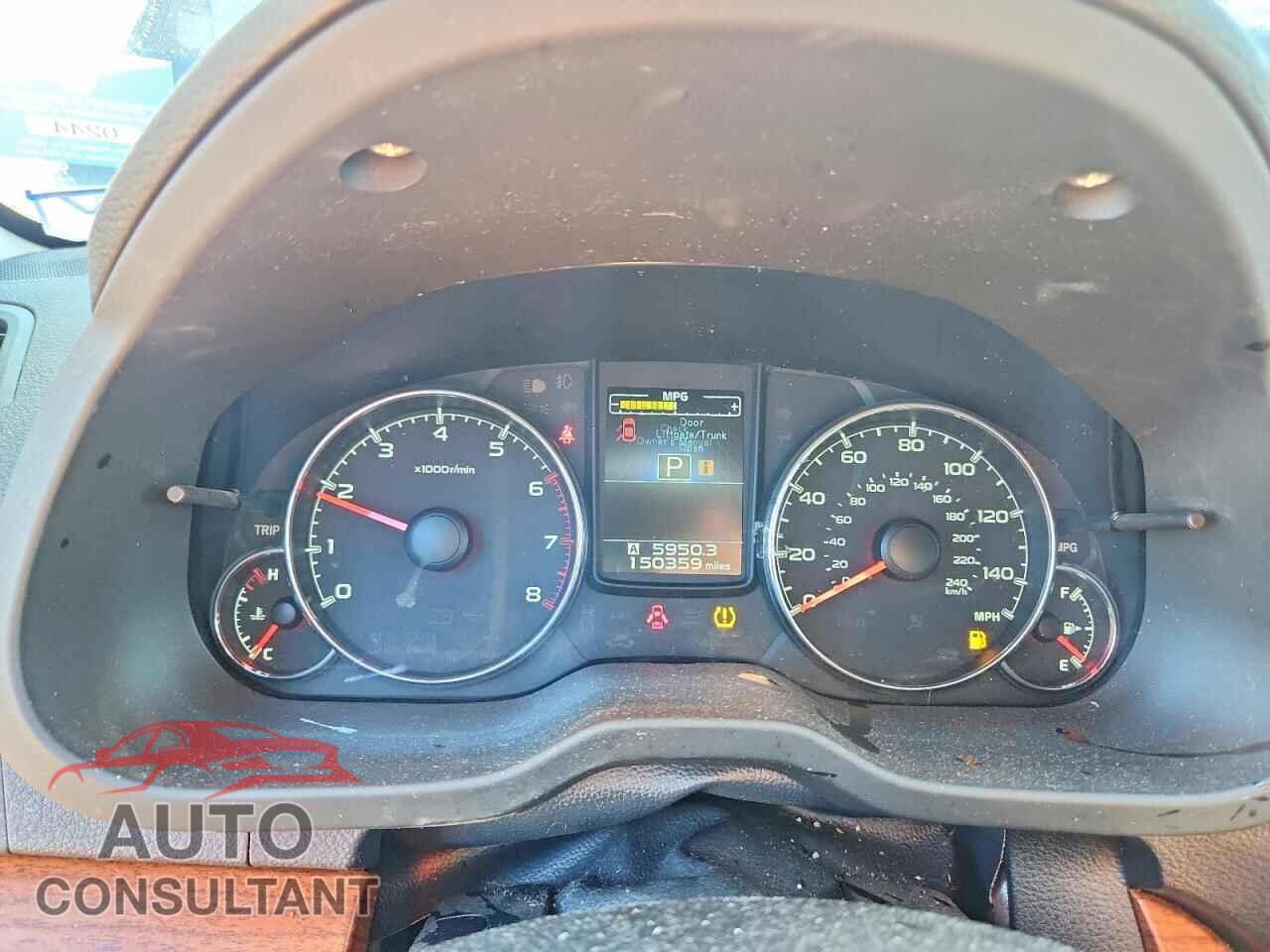 SUBARU OUTBACK 2013 - 4S4BRBKC8D3300922